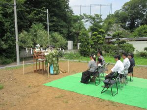 常総市にて地鎮祭を行いました！