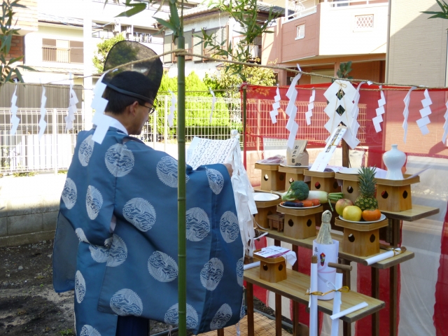 地鎮祭、実におめでたいことです